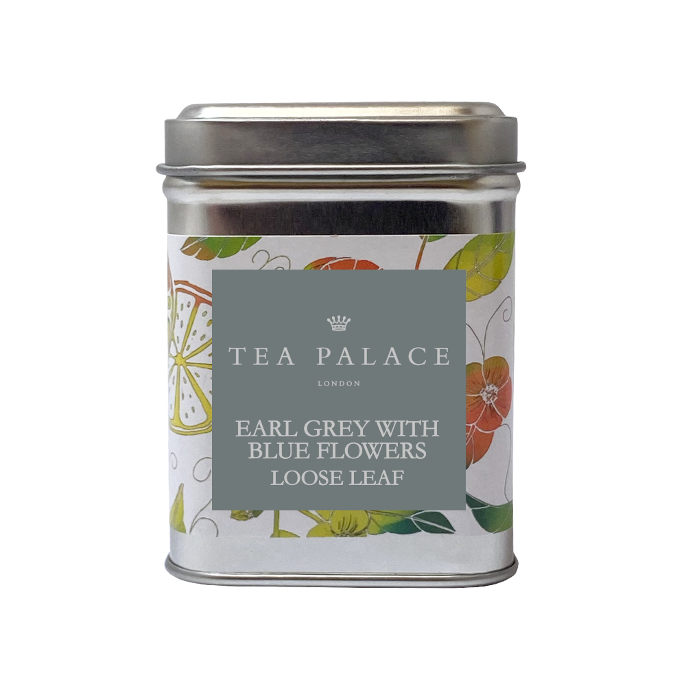 Earl Grey Blue Flowers